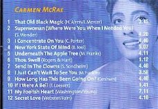 cd - Carmen McRAE - Legend of Jazz - (new)