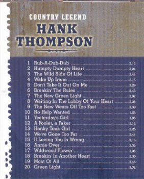 cd - Hank THOMPSON - Country legend - (new) - 1