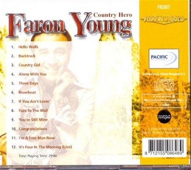 cd - Faron YOUNG - Country Hero - (new) - 1