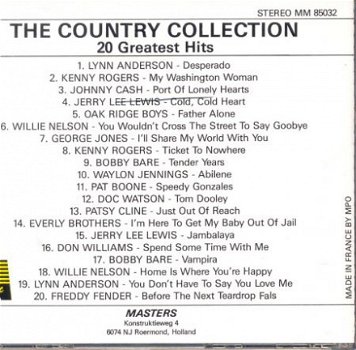 cd - The Country Collection - 20 greatest Hits - (new) - 1