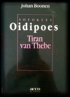 Oidipoes, Sofokles, Tiran Van Thebe, Johan Boonen,