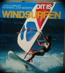Dit is windsurfen