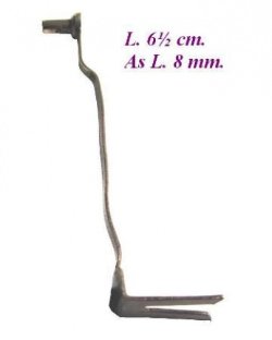 === Gaffel Franse pendule = oud === 7768