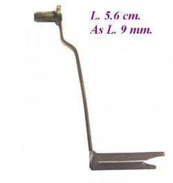 === Gaffel Franse pendule = oud === 7765