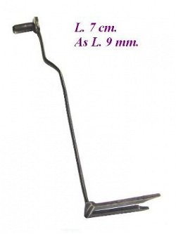 === Gaffel Franse pendule = oud === 7762