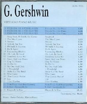 cd - GERSHWIN - Virtuoso Piano Music - 1
