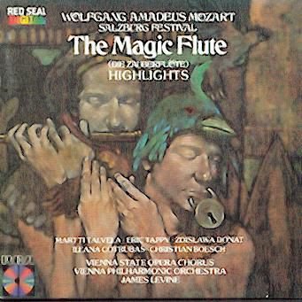 cd - W.A. MOZART - The magic flute - James Levine - 1