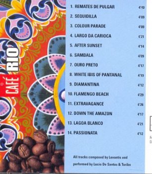 cd - Lucio De Santos & Toribo - Café RIO - (new) - 1