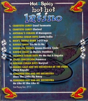 cd - Hot Hot LATINO - Hot & Spicy - (new) - 1