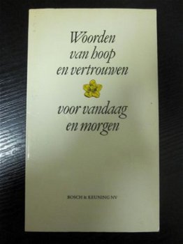 Woorden van hoop en vertrouwen. - 1