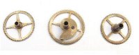 === Uurrad Franse pendule / regulateur = oud === 7829 - 1 - Thumbnail