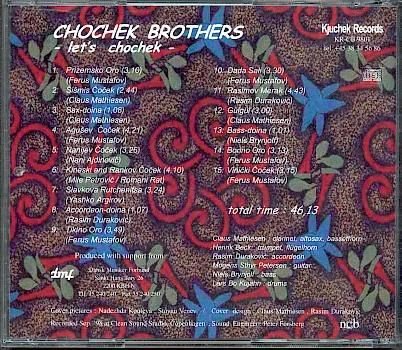 cd - CHOCHEK brothers - Let's Chochek ! (Balkan) - (new) - 1