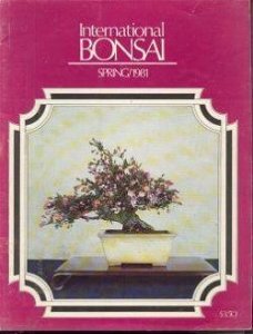International bonsai, Spring 1981