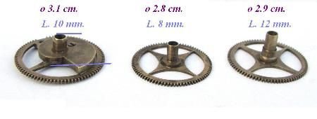 === Uurrad Franse pendule / regulateur = oud === 7865 - 2