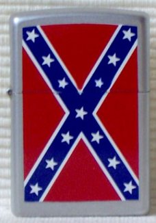 Zippo Aansteker Southern flag 2001 NIEUW B95