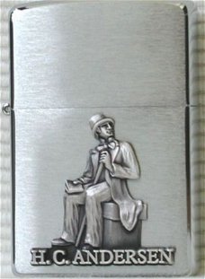 Zippo Aansteker H.C. Andersen 2004 NIEUW Z117