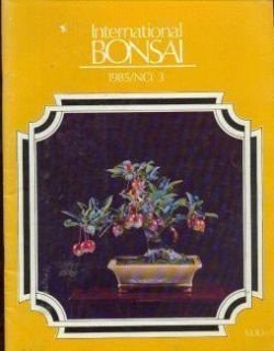 International bonsai, 1985 nr. 3 - 1