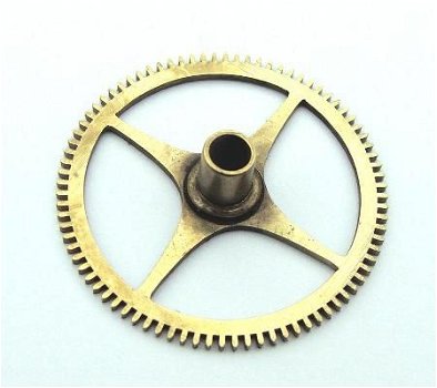 === Uurrad Franse pendule / regulateur = oud === 7906 - 1