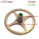 === Uurrad Franse pendule / regulateur = oud === 7904 - 2 - Thumbnail