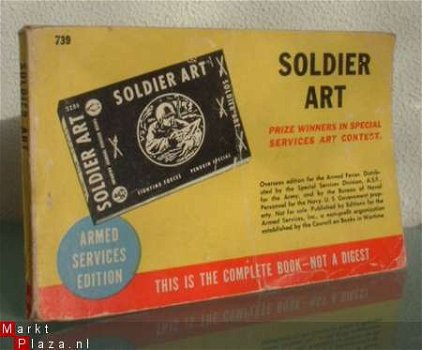 91131 Soldier art nr 739 Armed services edition - 1