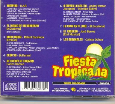 cd -Fiesta Tropicana -Super Vallenatos y Cumbias (Colombia) - 1