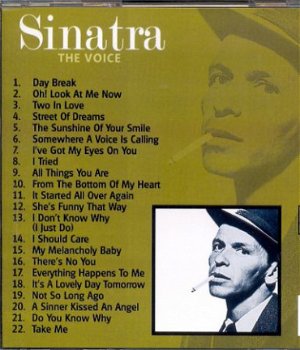 cd - Frank SINATRA - The Voice - (new) - 1