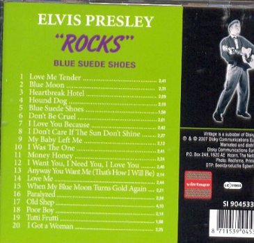 cd - Elvis PRESLEY 