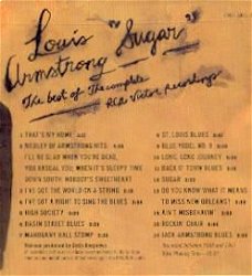 cd - Louis ARMSTRONG "Sugar"-The best of the RCA Victor rec.