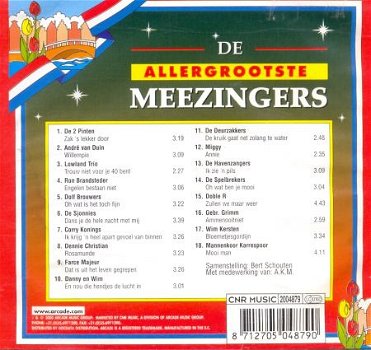 cd - De Allergrootste Meezingers - 1