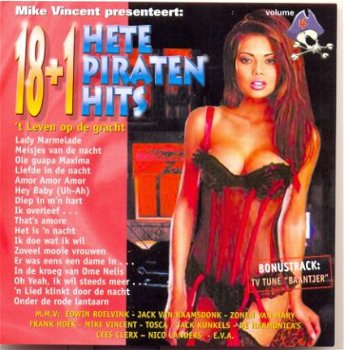cd - 18 + 1 Hete Piraten Hits - (nieuw) - 1