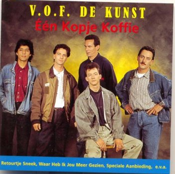 cd - V.O.F. DE KUNST - Één kopje koffie - (nieuw) - 1