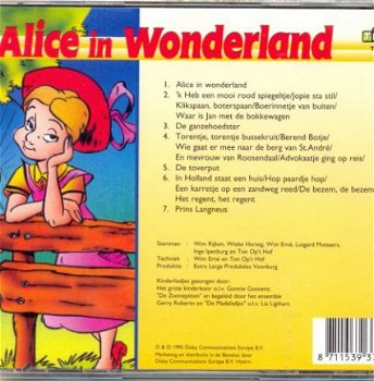 cd - ALICE in Wonderland - Sprookjes & liedjes - (nieuw) - 1