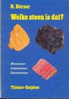 Welke steen is dat? R.Börner