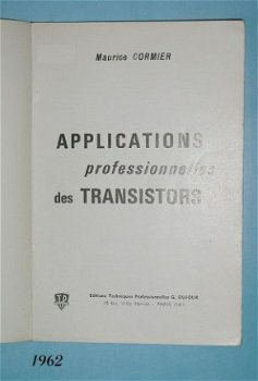 [1962] Applications professionelles des transistors, Cormier - 2