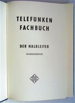 [1965] Telefunken Fachbuch, Der Halbleiter (Fachausdrücke), - 2