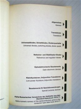 [1973] Halbleiter, Industrial types 1971/1972, AEG-Telefunke - 3