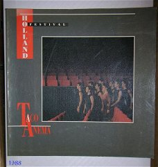 [1988] Holland Festival, Taco Anema, Fotoboek,  Focus/SDU