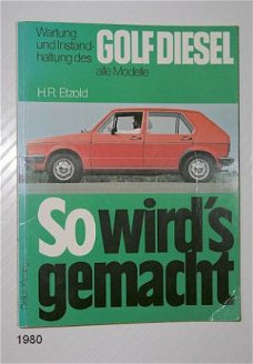 [1980] Wartung Golf Diesel alle Modelle, Etzold, Delius Klas