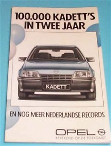 [1986] OPEL Kadett, jubileum uitgave, Opel/GM )