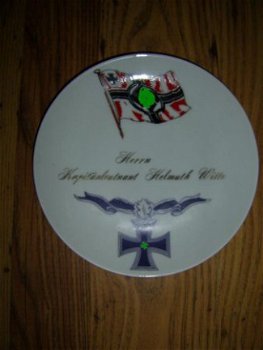 Porcelijnen wandbord Kriegs Marine - 1