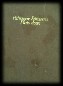 Patisserie, Rotisserie, Plats doux, Frans boek, - 1