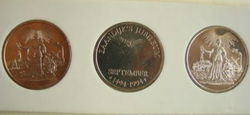 Zaandijk set 3 munten 500 jaar 1994