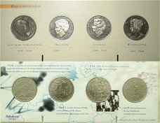 Rabobank Setje 4 penningen 100 jaar vorstinnen