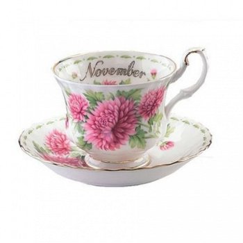 * Royal Albert Flower Of The Month Collectable * kop schotel - 1