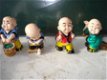 Schattige Kung Fu beeldjes 8 verschillende 8 cm hoog nieuw - 1 - Thumbnail