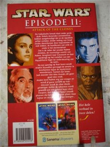 Starwars 2 Attack of the Clones eerste druk 2002