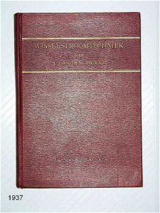 [1937] Wisselstroomtechniek deel 1, J. v.d. Zwaal, Thieme