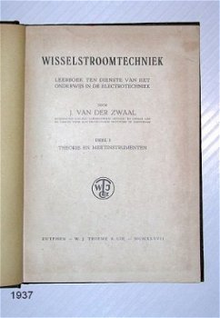 [1937] Wisselstroomtechniek deel 1, J. v.d. Zwaal, Thieme - 2