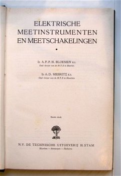 [1958] Elektrotechniek, Meetinstrumenten en Meetschakeling, Bloemen ea, Stam - 2