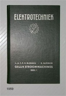 [1959] Elektrotechniek, Gelijkstroommachines deel 1, Bloemen, Stam